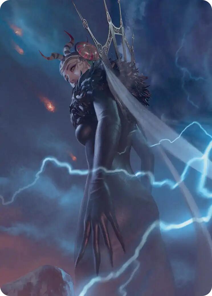 Edea, Possessed Sorceress Scene Art Card [FINAL FANTASY Art Series] | Pegasus Games WI