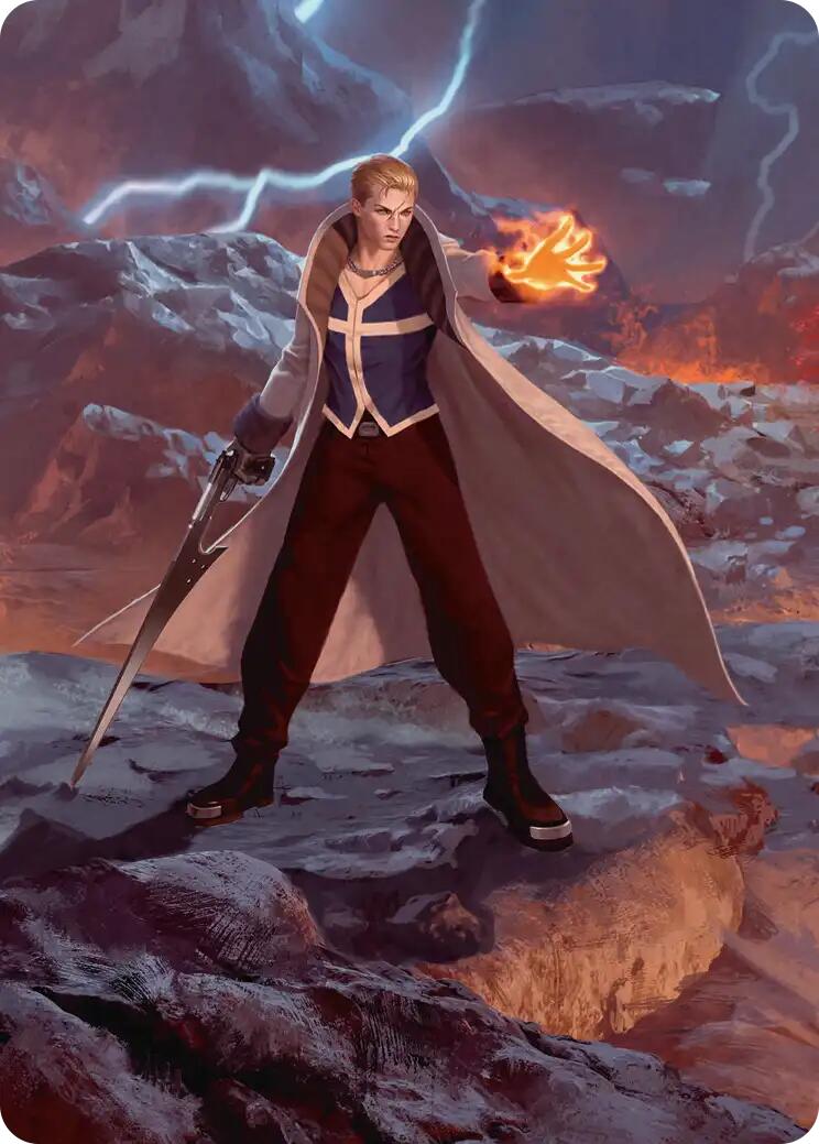 Seifer, Balamb Rival Scene Art Card [FINAL FANTASY Art Series] | Pegasus Games WI