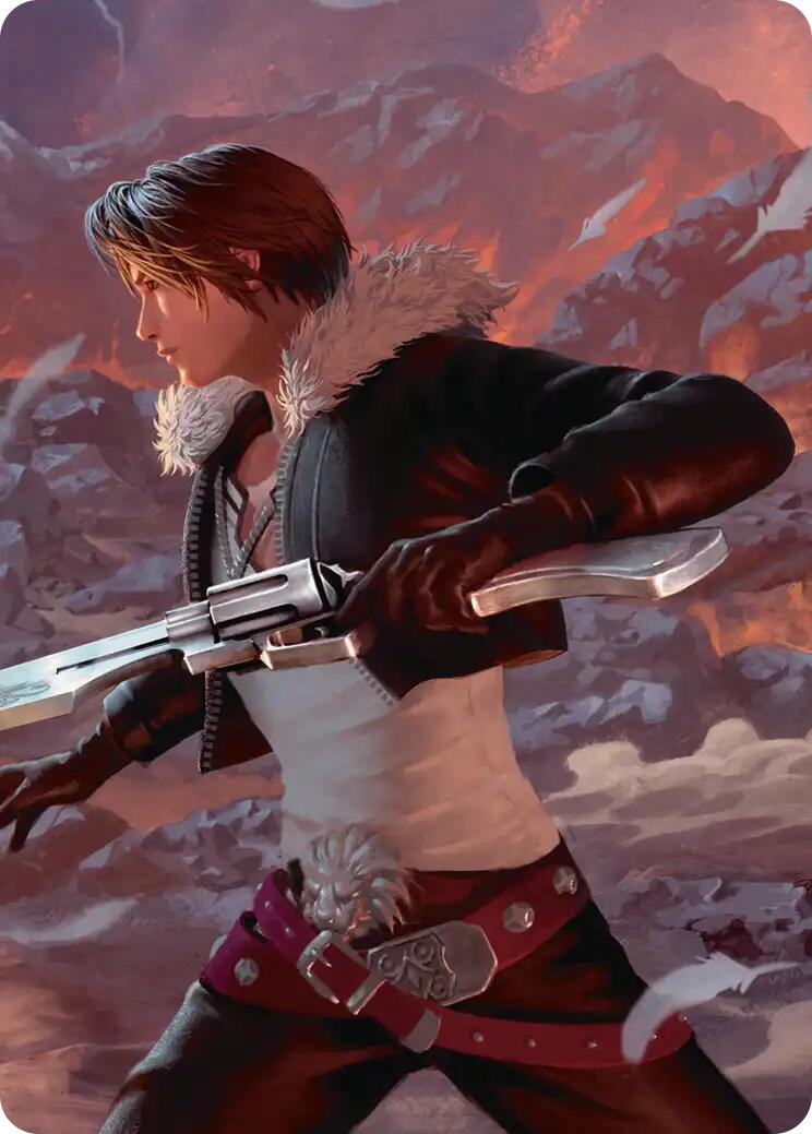 Squall, Gunblade Duelist Scene Art Card [FINAL FANTASY Art Series] | Pegasus Games WI