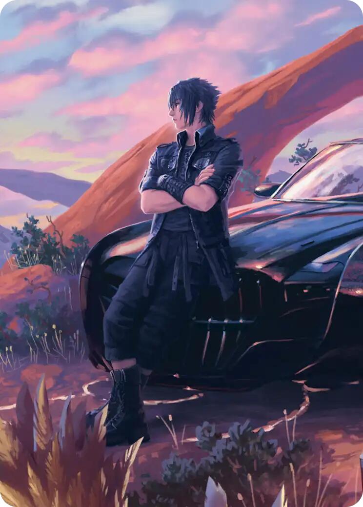 Noctis, Heir Apparent Scene Art Card [FINAL FANTASY Art Series] | Pegasus Games WI