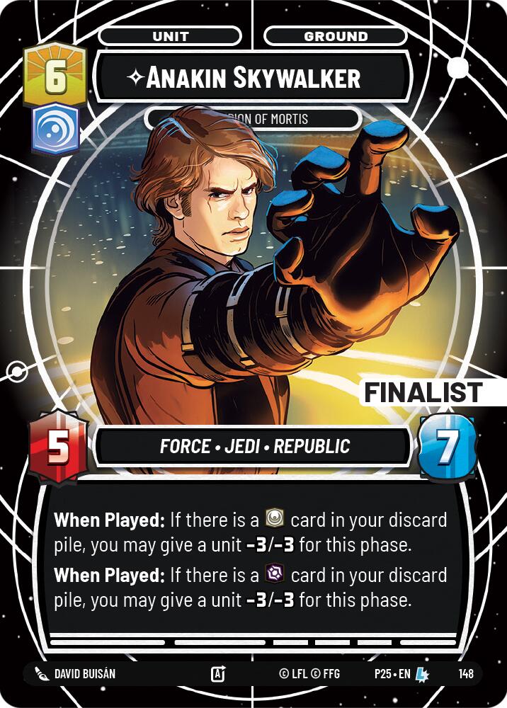 Anakin Skywalker - Champion of Mortis (Finalist) (148) (148) [Sector and Regional Promos: Season 1] | Pegasus Games WI