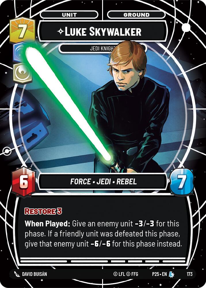 Luke Skywalker - Jedi Knight (173) (173) [Sector and Regional Promos: Season 1] | Pegasus Games WI