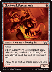 Clockwork Percussionist (0130) [Duskmourn: House of Horror] | Pegasus Games WI