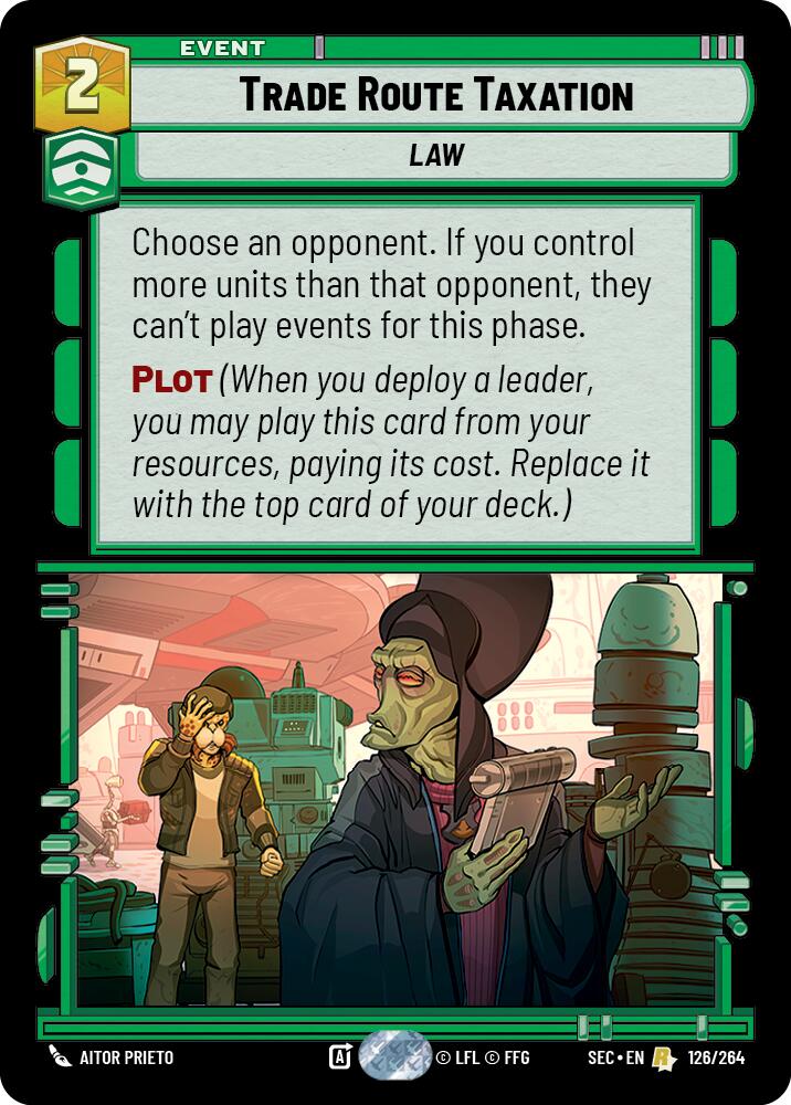 Trade Route Taxation (126/264) (126/264) [Secrets of Power] | Pegasus Games WI