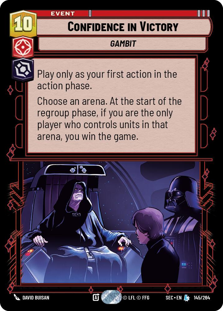 Confidence in Victory (145/264) (145/264) [Secrets of Power] | Pegasus Games WI