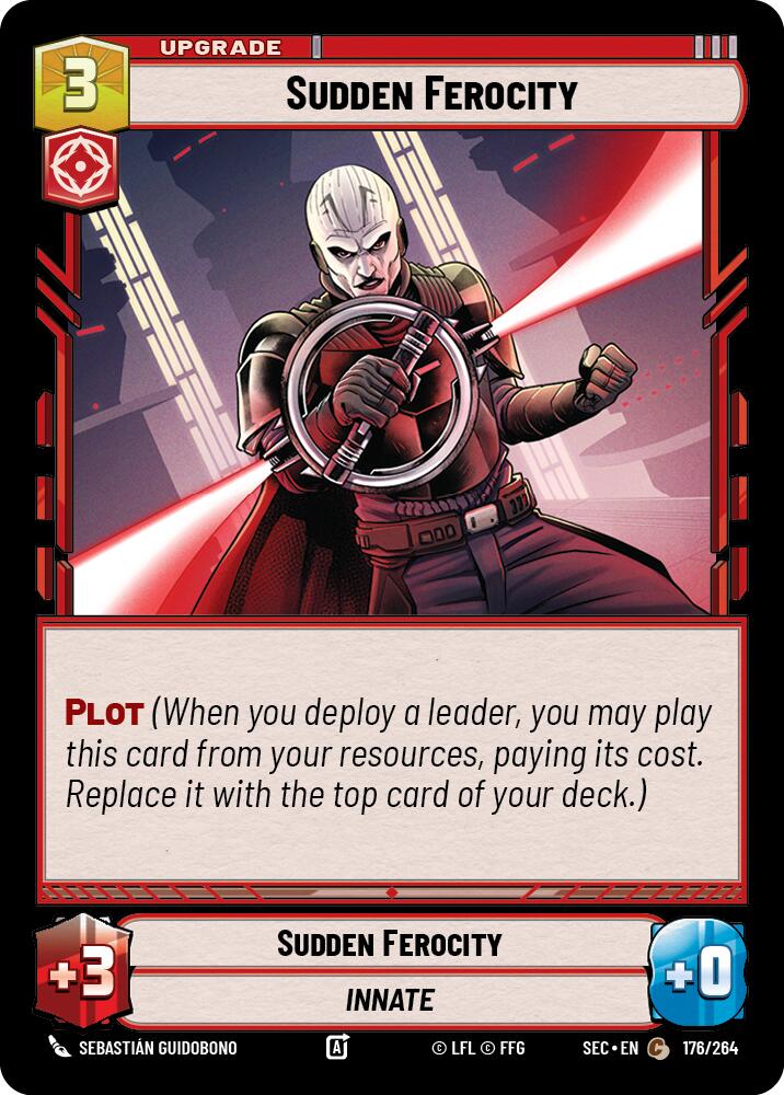 Sudden Ferocity (176/264) (176/264) [Secrets of Power] | Pegasus Games WI