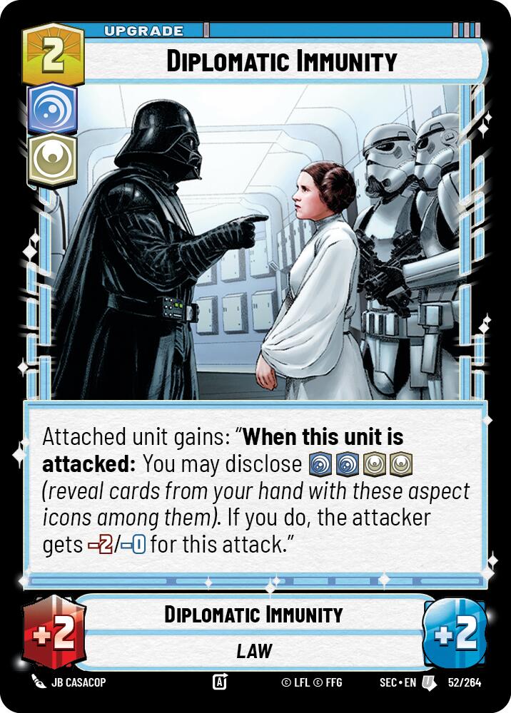 Diplomatic Immunity (52/264) (52/264) [Secrets of Power] | Pegasus Games WI