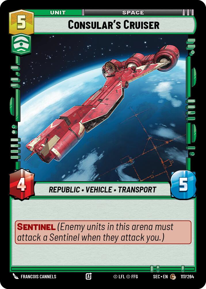 Consular's Cruiser (117/264) (117/264) [Secrets of Power] | Pegasus Games WI