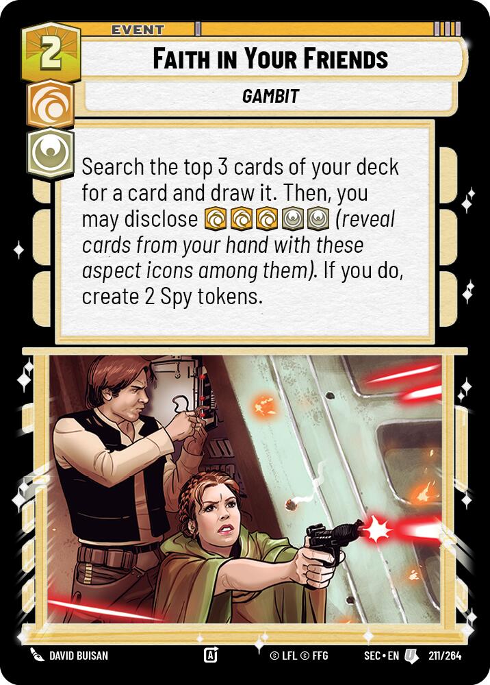 Faith in Your Friends (211/264) (211/264) [Secrets of Power] | Pegasus Games WI