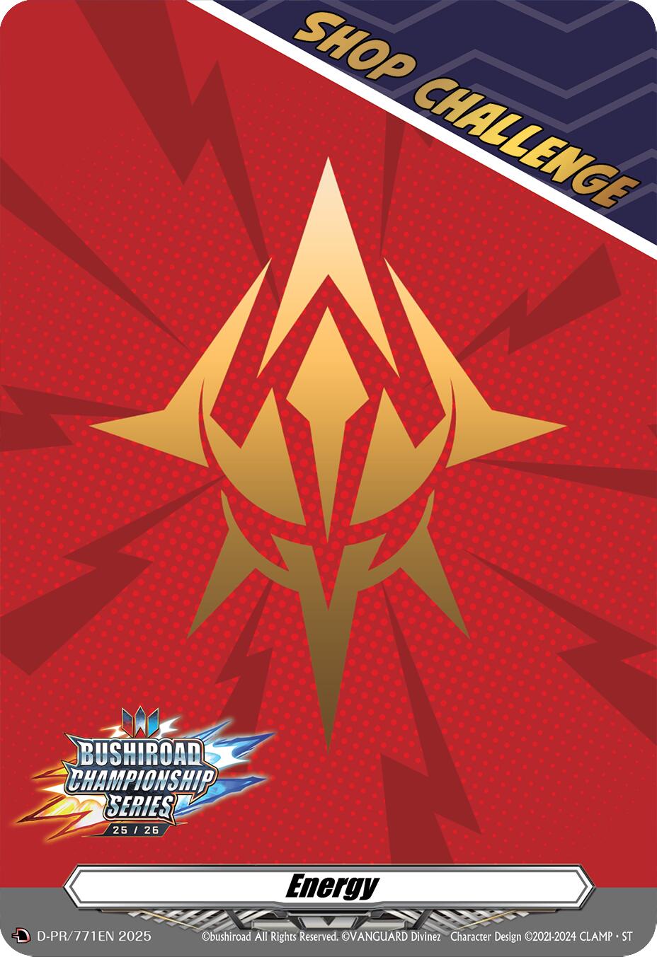 Energy (D-PR/771EN) [D Promo Cards] | Pegasus Games WI