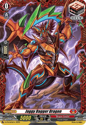 Jaggy Dagger Dragon (D-PR/825EN) [D Promo Cards] | Pegasus Games WI