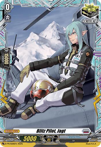 Blitz Pilot, Jagt (D-PR/836EN) [D Promo Cards] | Pegasus Games WI