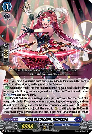 Stab Magician, Knilfade (D-PR/908EN) [D Promo Cards] | Pegasus Games WI