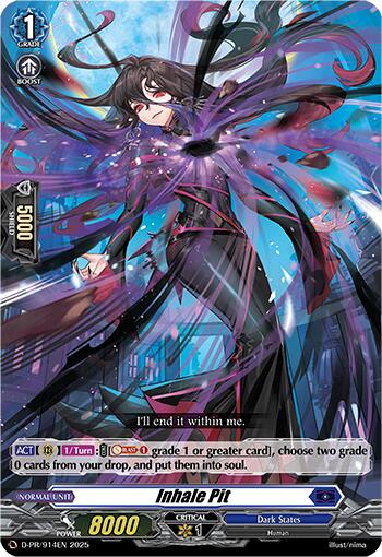 Inhale Pit (D-PR/914EN) [D Promo Cards] | Pegasus Games WI
