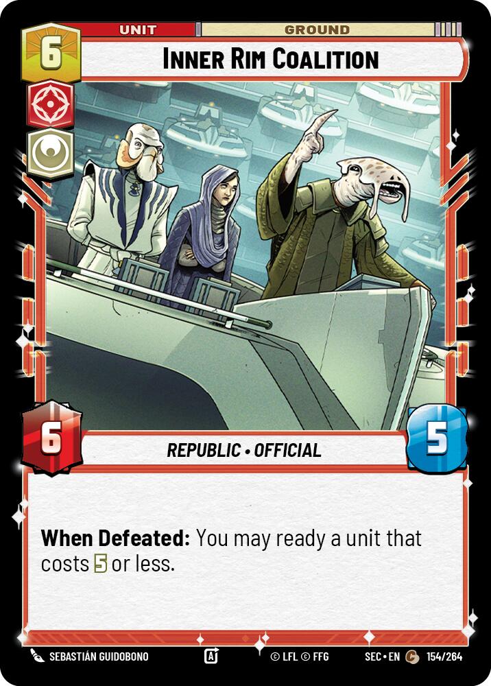 Inner Rim Coalition (154/264) (154/264) [Secrets of Power] | Pegasus Games WI