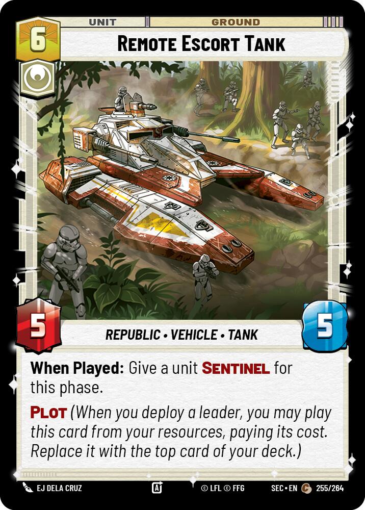 Remote Escort Tank (255/264) (255/264) [Secrets of Power] | Pegasus Games WI