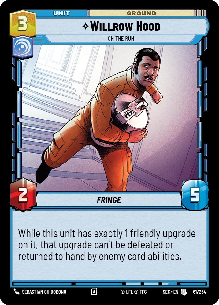 Willrow Hood - On the Run (61/264) (61/264) [Secrets of Power] | Pegasus Games WI