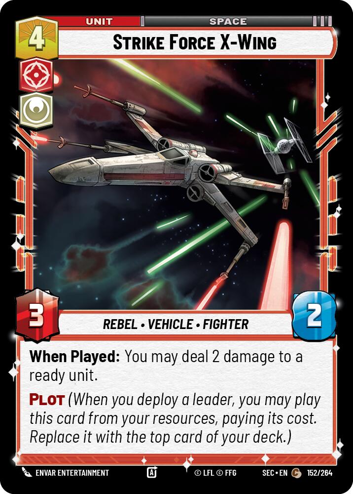 Strike Force X-Wing (152/264) (152/264) [Secrets of Power] | Pegasus Games WI
