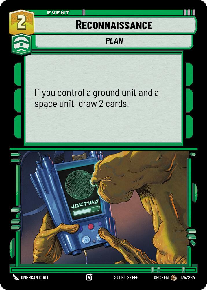 Reconnaissance (125/264) (125/264) [Secrets of Power] | Pegasus Games WI