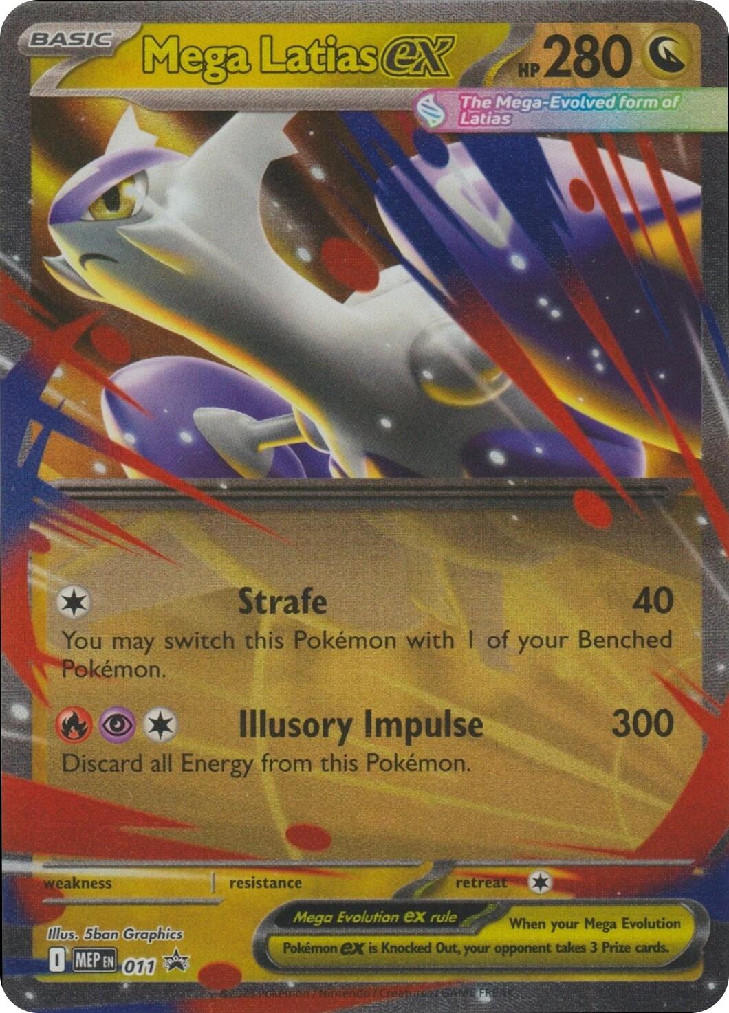 Mega Latias ex (011) [Mega Evolutions Promo] | Pegasus Games WI