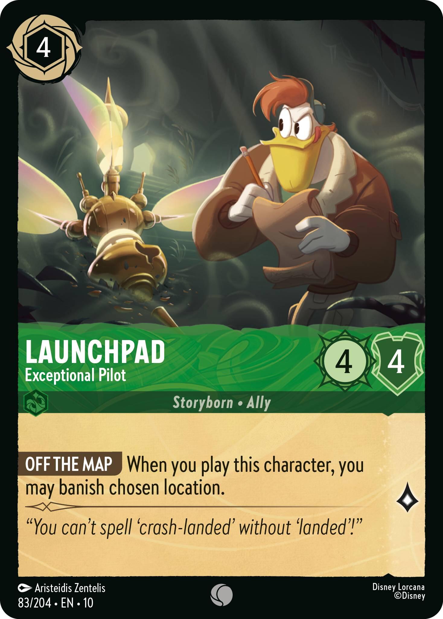 Launchpad - Exceptional Pilot (83/204) [Whispers in the Well] | Pegasus Games WI
