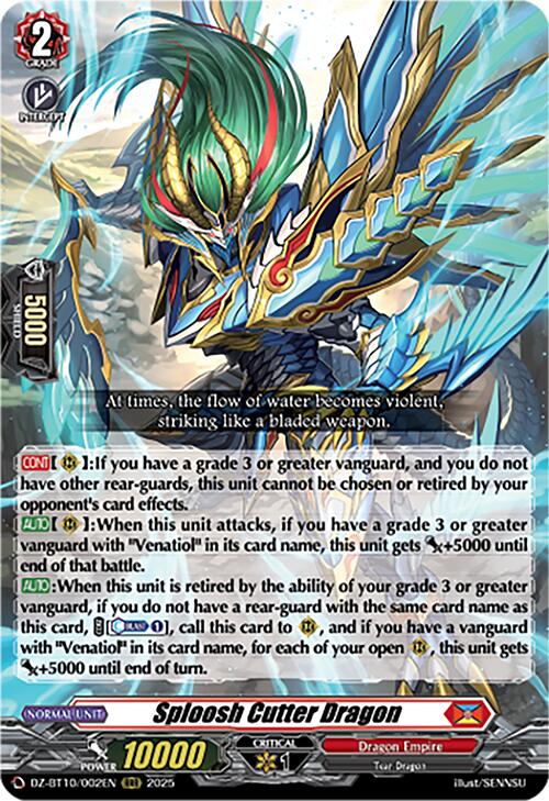 Sploosh Cutter Dragon (DZ-BT10/002EN) [Dragonsoul Resonance] | Pegasus Games WI