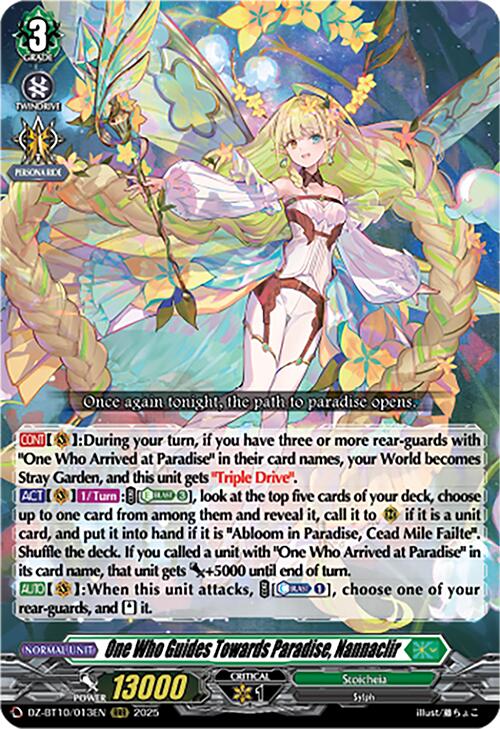 One Who Guides Towards Paradise, Nannaclir (DZ-BT10/013EN) [Dragonsoul Resonance] | Pegasus Games WI