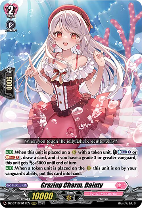 Grazing Charm, Dainty (DZ-BT10/017EN) [Dragonsoul Resonance] | Pegasus Games WI