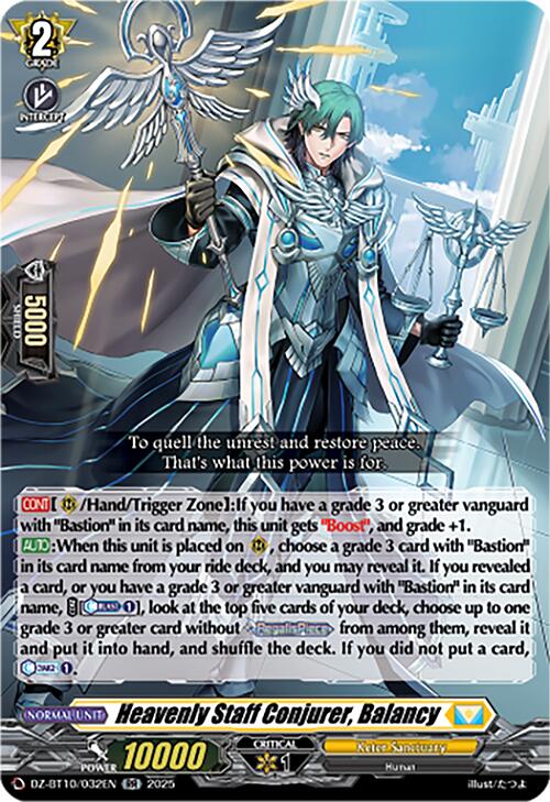Heavenly Staff Conjurer, Balancy (DZ-BT10/032EN) [Dragonsoul Resonance] | Pegasus Games WI