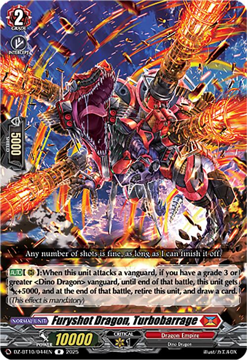 Furyshot Dragon, Turbobarrage (DZ-BT10/044EN) [Dragonsoul Resonance] | Pegasus Games WI