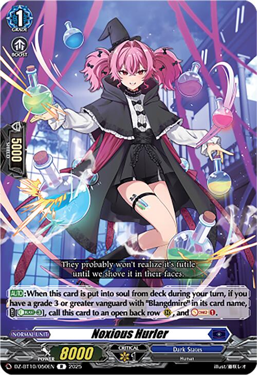 Noxious Hurler (DZ-BT10/050EN) [Dragonsoul Resonance] | Pegasus Games WI
