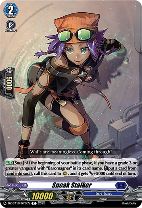 Sneak Stalker (DZ-BT10/079EN) [Dragonsoul Resonance] | Pegasus Games WI