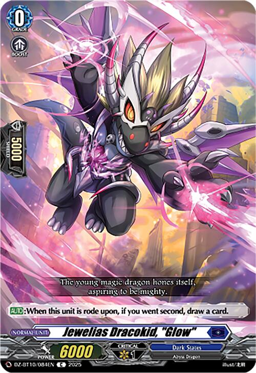 Jewelias Dracokid, "Glow" (DZ-BT10/084EN) [Dragonsoul Resonance] | Pegasus Games WI