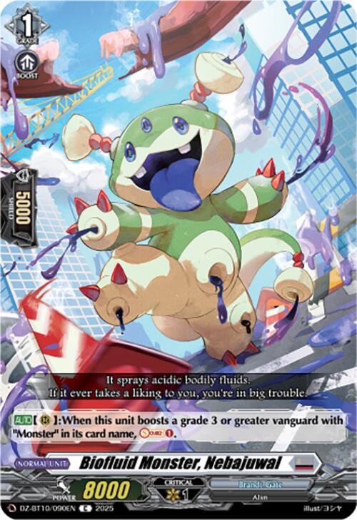 Biofluid Monster, Nebajuwal (DZ-BT10/090EN) [Dragonsoul Resonance] | Pegasus Games WI