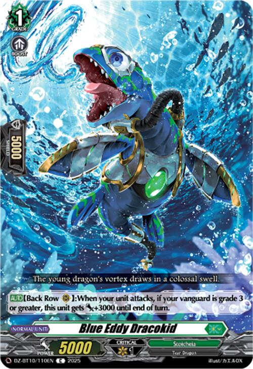Blue Eddy Dracokid (DZ-BT10/110EN) [Dragonsoul Resonance] | Pegasus Games WI