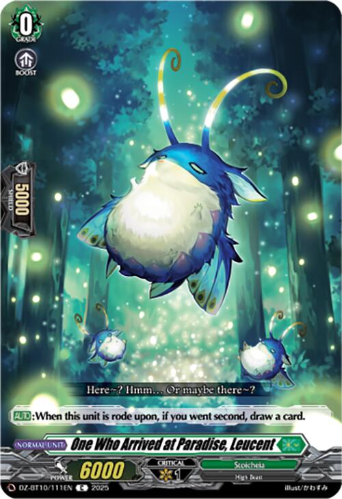 One Who Arrived at Paradise, Leucent (DZ-BT10/111EN) [Dragonsoul Resonance] | Pegasus Games WI