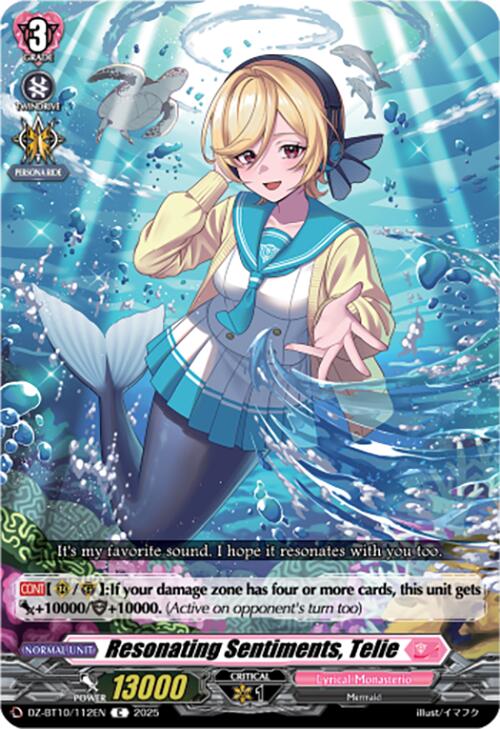 Resonating Sentiments, Telie (DZ-BT10/112EN) [Dragonsoul Resonance] | Pegasus Games WI