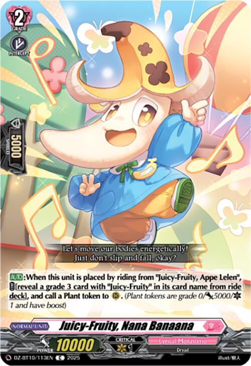 Juicy-Fruity, Nana Banaana (DZ-BT10/113EN) [Dragonsoul Resonance] | Pegasus Games WI