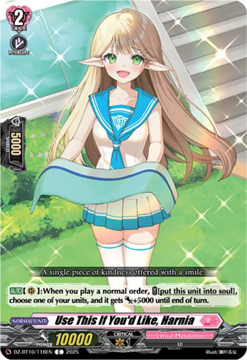 Use This If You'd Like, Harnia (DZ-BT10/116EN) [Dragonsoul Resonance] | Pegasus Games WI