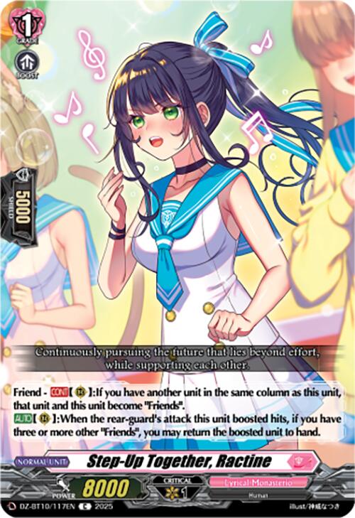 Step-Up Together, Ractine (DZ-BT10/117EN) [Dragonsoul Resonance] | Pegasus Games WI