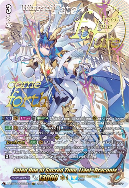 Fated One of Sacred Time, Liael=Draconis (SEC) (DZ-BT10/SEC04EN) [Dragonsoul Resonance] | Pegasus Games WI