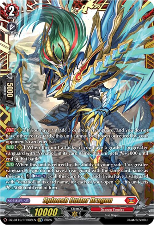 Sploosh Cutter Dragon (FFR) (DZ-BT10/FFR02EN) [Dragonsoul Resonance] | Pegasus Games WI