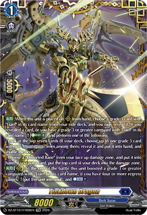 Tickdown Dragon (FFR) (DZ-BT10/FFR06EN) [Dragonsoul Resonance] | Pegasus Games WI