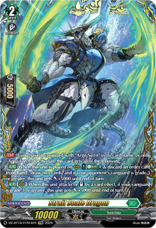 Strait Scale Dragon (FFR) (DZ-BT10/FFR14EN) [Dragonsoul Resonance] | Pegasus Games WI