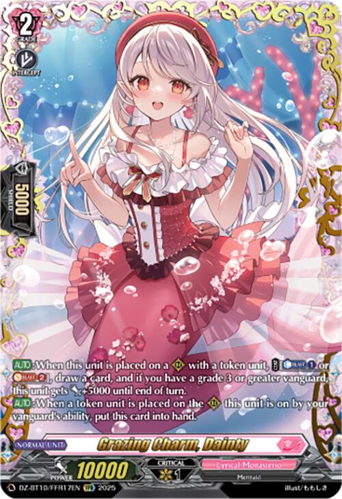Grazing Charm, Dainty (FFR) (DZ-BT10/FFR17EN) [Dragonsoul Resonance] | Pegasus Games WI