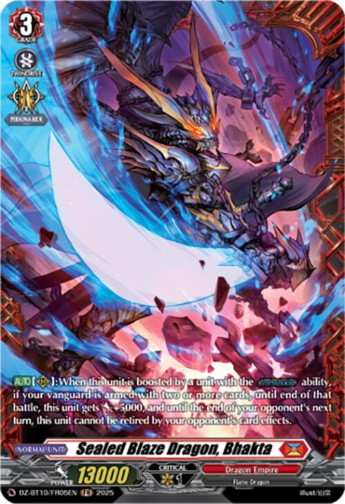 Sealed Blaze Dragon, Bhakta (FR) (DZ-BT10/FR05EN) [Dragonsoul Resonance] | Pegasus Games WI