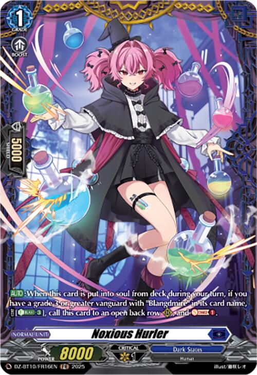 Noxious Hurler (FR) (DZ-BT10/FR16EN) [Dragonsoul Resonance] | Pegasus Games WI