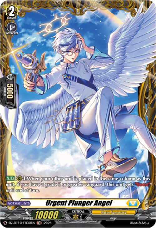 Urgent Plunger Angel (FR) (DZ-BT10/FR30EN) [Dragonsoul Resonance] | Pegasus Games WI