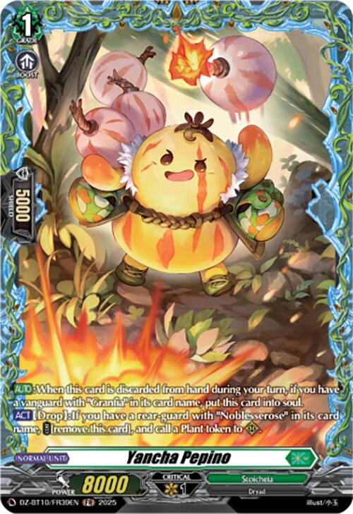 Yancha Pepino (FR) (DZ-BT10/FR39EN) [Dragonsoul Resonance] | Pegasus Games WI