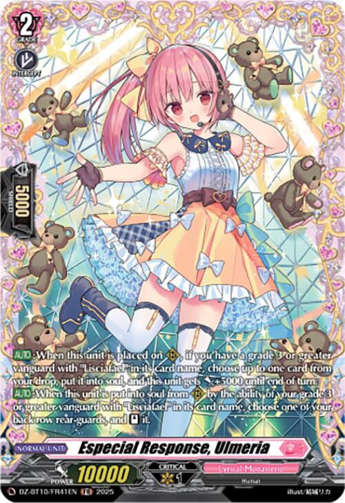 Especial Response, Ulmeria (FR) (DZ-BT10/FR41EN) [Dragonsoul Resonance] | Pegasus Games WI